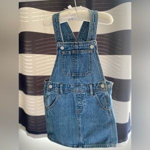 Denim jumper dress